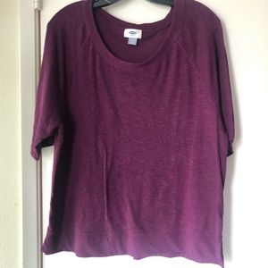 Three quarter sleeve top